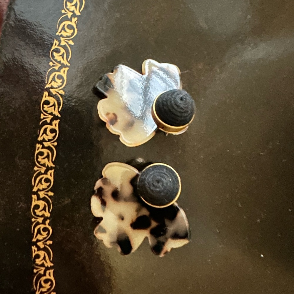 JCrew Tortoise Earrings